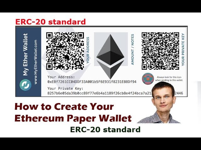 How To Create A Ethereum Paper Wallet () with MEW