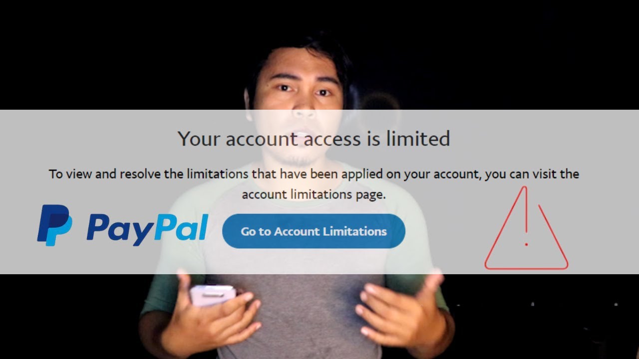 How do I remove a limitation from my account? | PayPal US