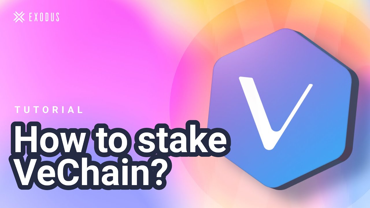 How to stake vechain (VET) : Vechain