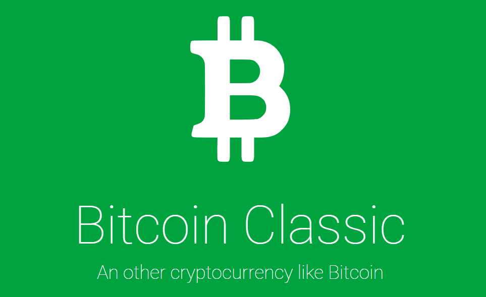 Bitcoin Classic [BXC] Live Prices & Chart