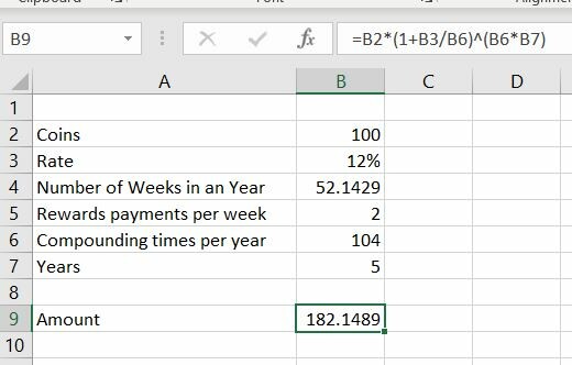 Crypto Staking Calculator (APY%) - Datawallet