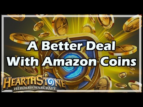 Solojogger: Hearthstone packs. Hoot with amazon coins.