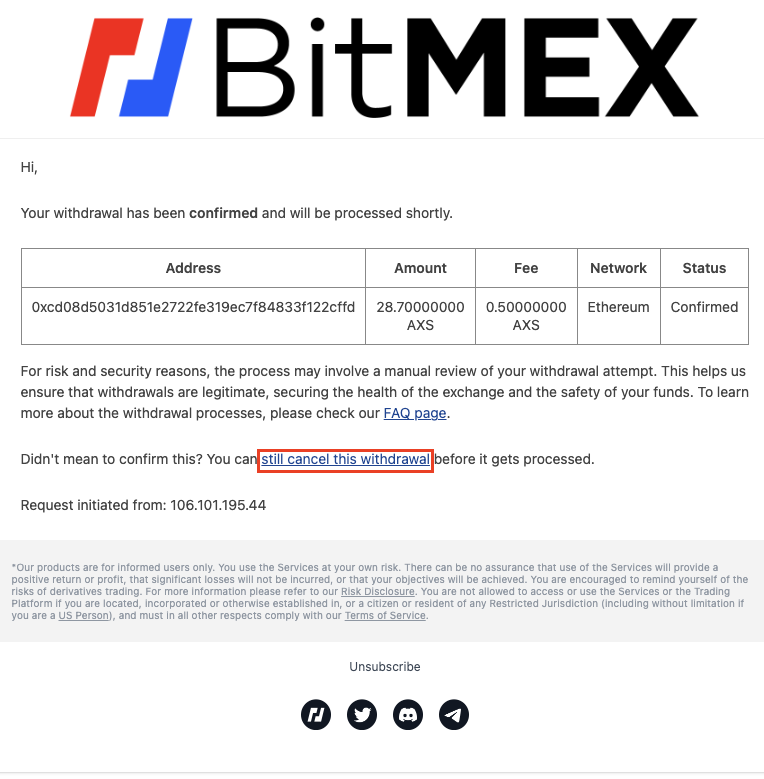 Bitmex: how to create API keys - Android