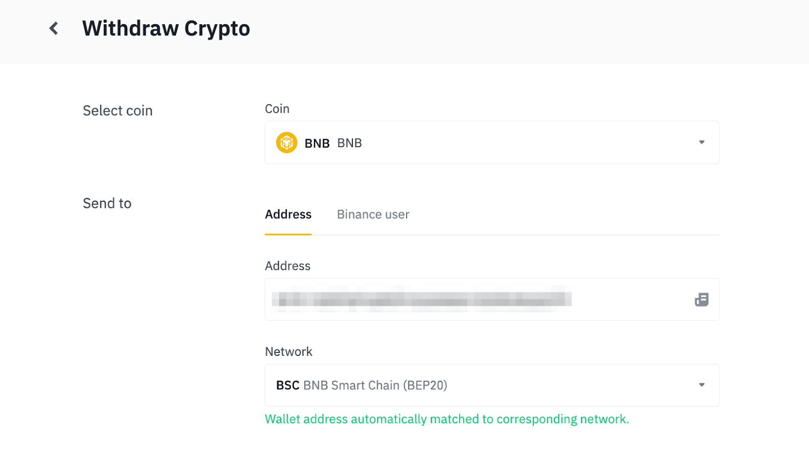 Binance Users Get New ETH Deposit Address - cryptolove.fun