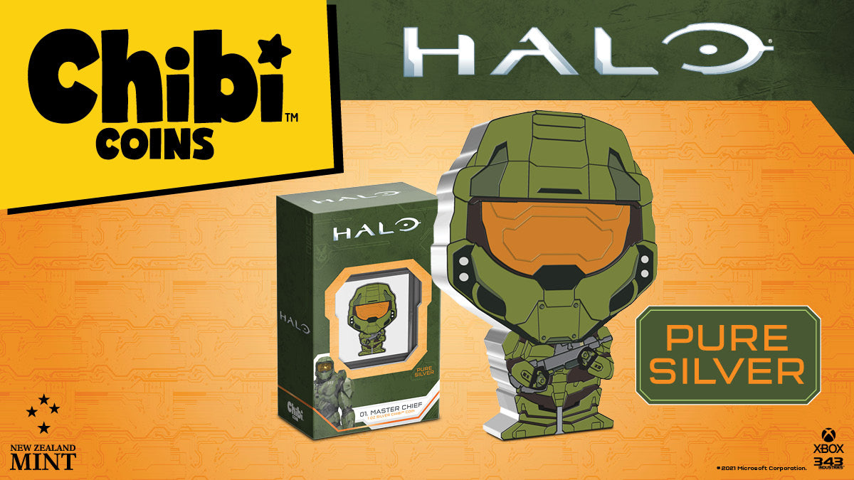 $2 Niue - Chibi Coins: Halo Master Chief - New Zealand Mint