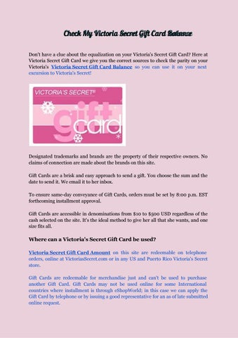 FREE Victoria's Secret Gift Card | PrizeRebel