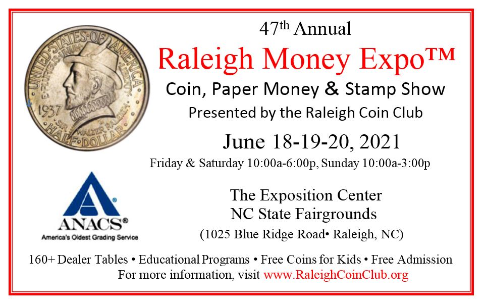 Raleigh Money Expo Show Report | CoinWeek