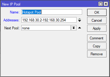 IP Pool question - MikroTik