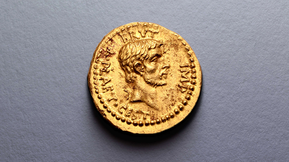 Ancient Coin Profiles: Roman Gold Aureus of Julius Caesar