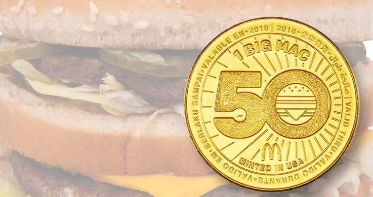 MacCoins, celebrating 50 years of Big Mac, are coming Aug. 2