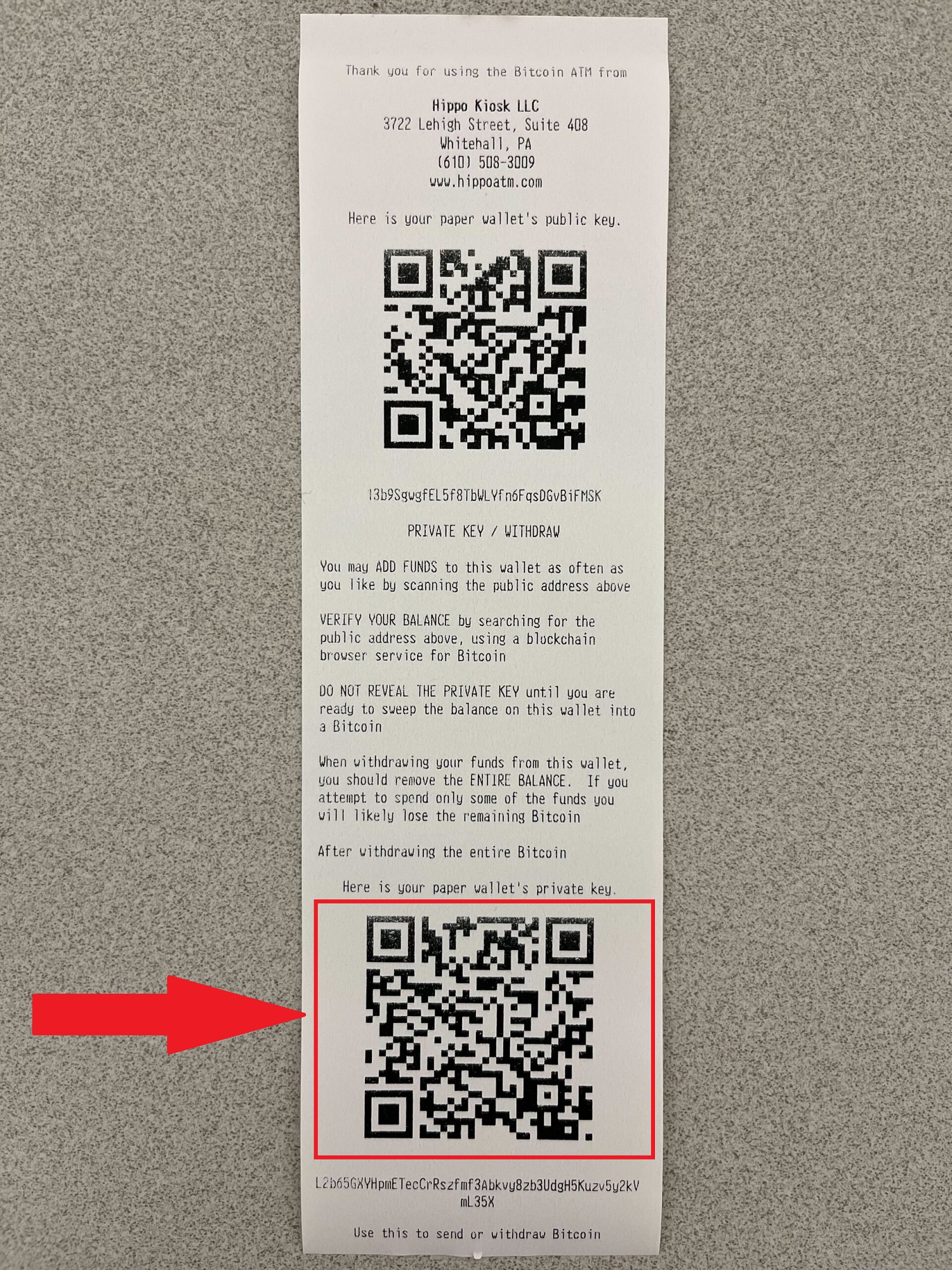 How to Send Bitcoin from a Paper Wallet: 4 Steps (with Pictures)