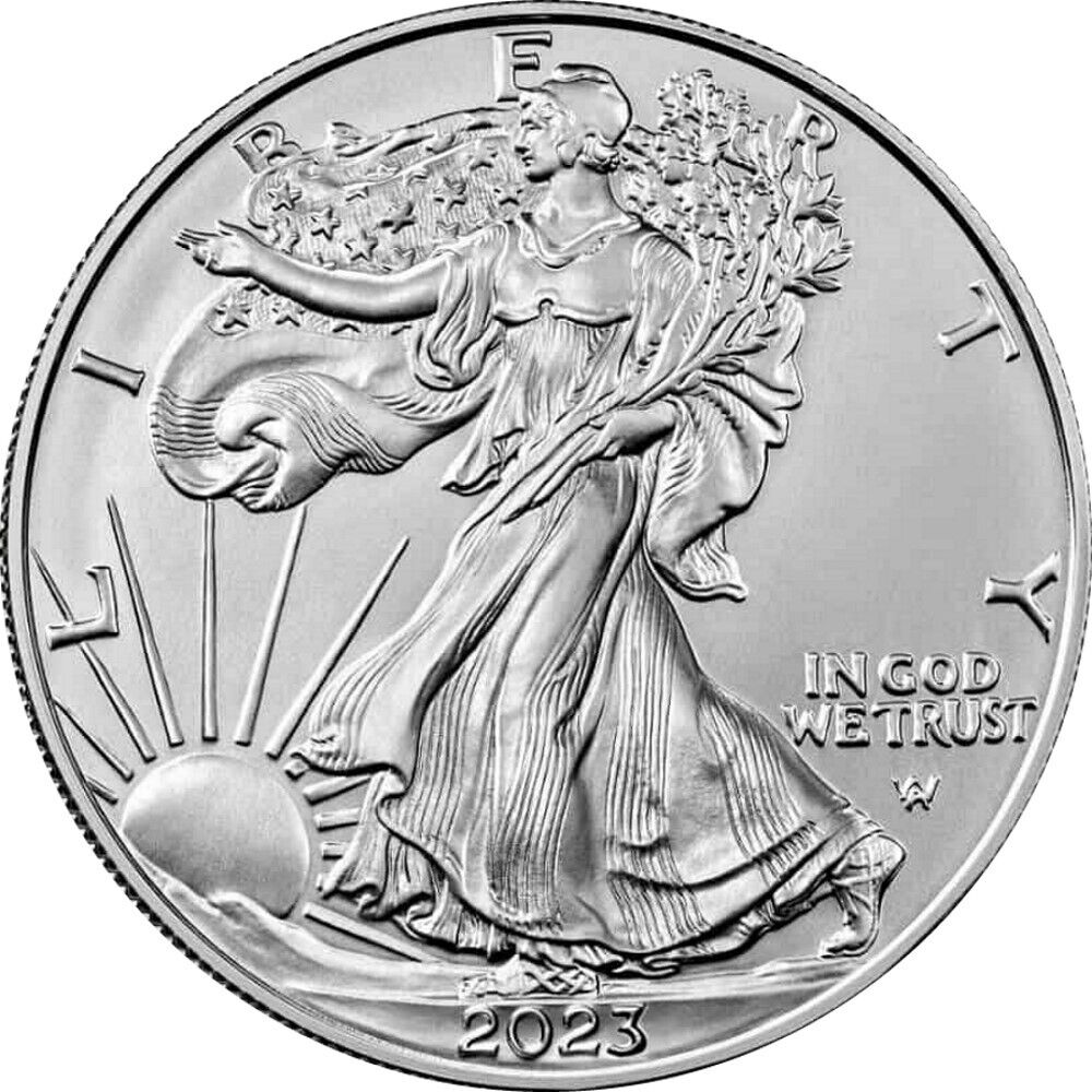 1 oz American Eagle Silver Coin BU - Bullion Mart