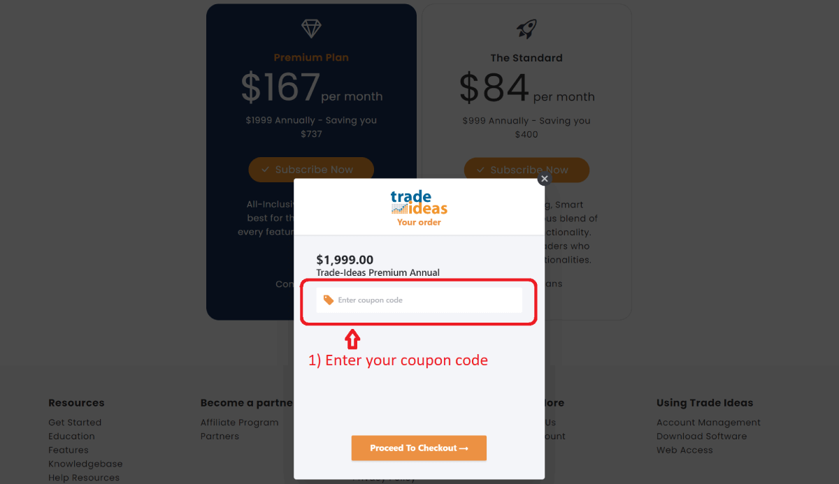 Trade Ideas Subscription Plans - Standard to Premium Trading Tools