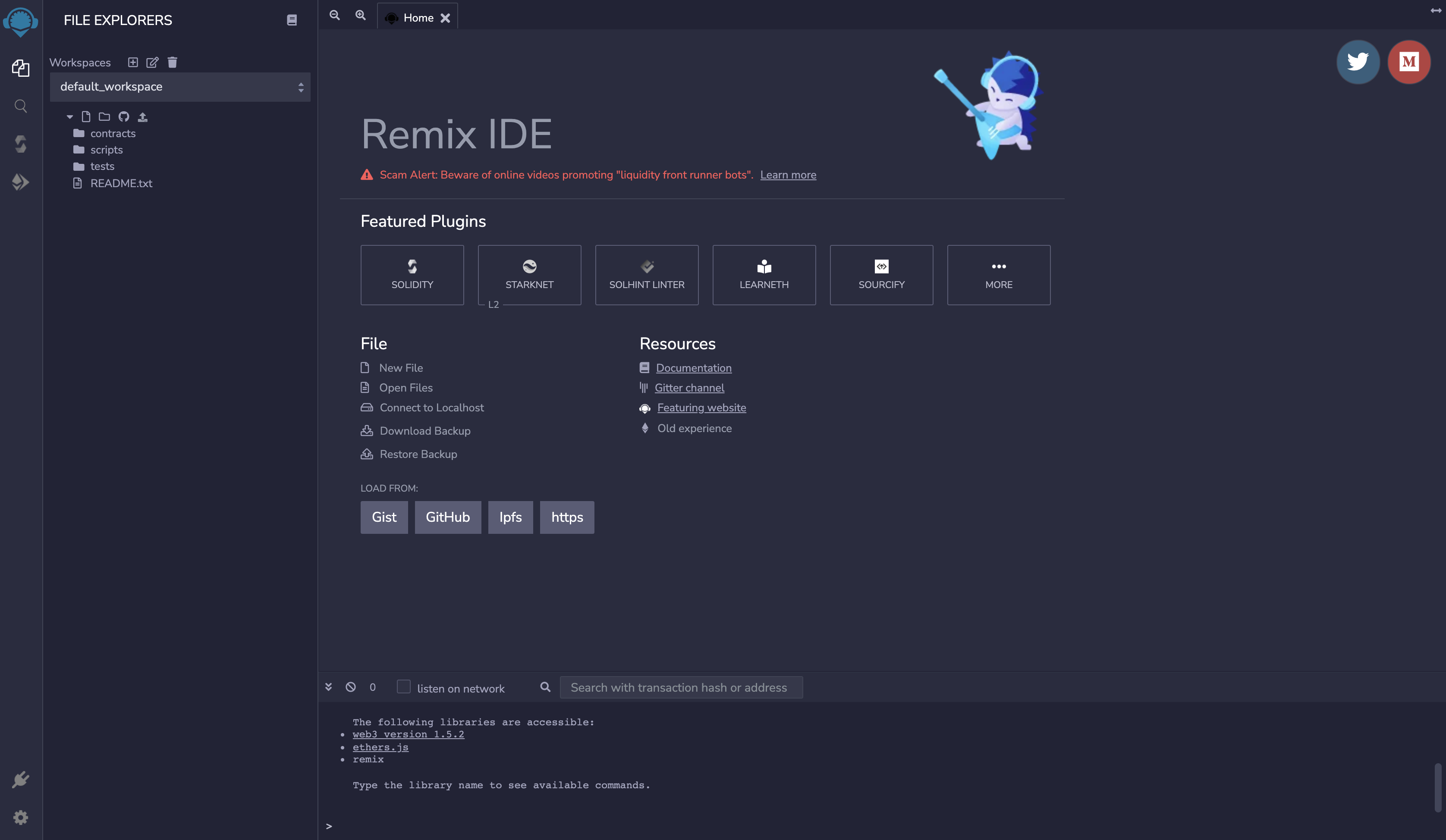 Remix IDE - Desktop App for Mac, Windows (PC), Linux - WebCatalog