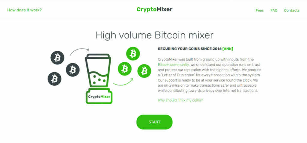 Bitcoin tumbling | Bitcoin mixer | Whir