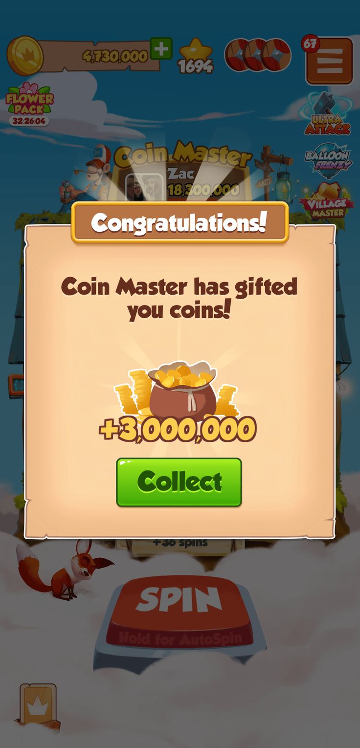 Coin master free spin and coin link 