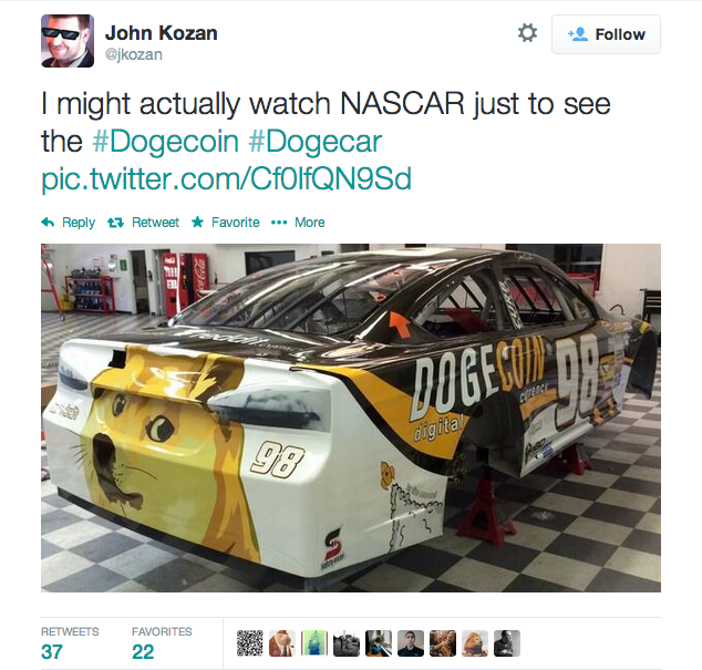 Baby Doge to Debut in NASCAR With Branded No. 68 Camaro