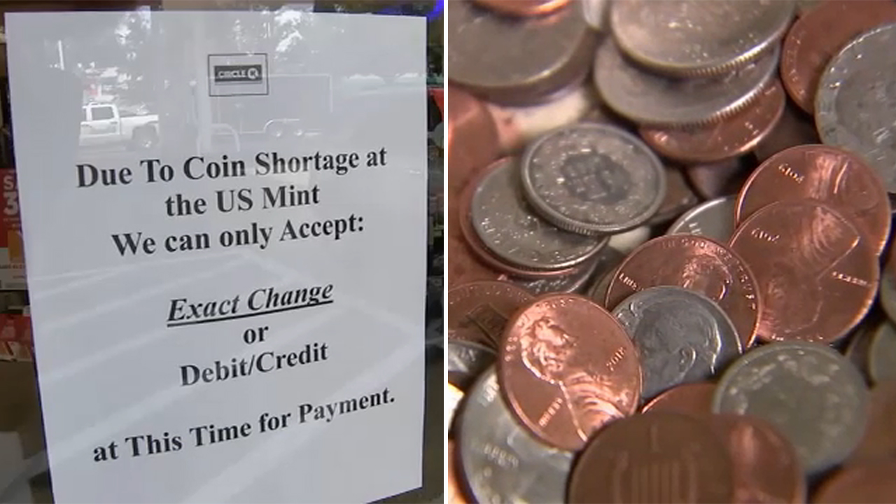 Coin shortage Nickels, dimes, pennies, quarters in short supply