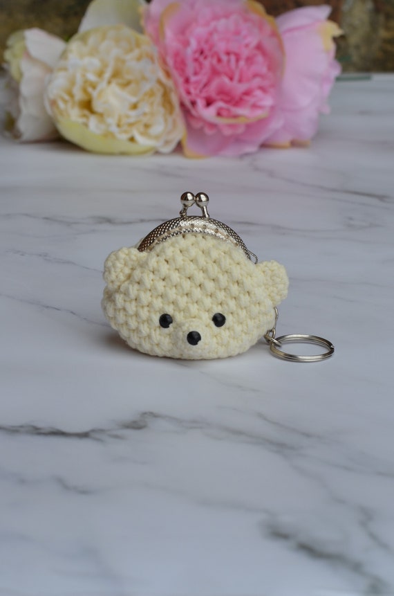 Keychain Coin Purse · A Knit Or Crochet Pouch · Crochet on Cut Out + Keep