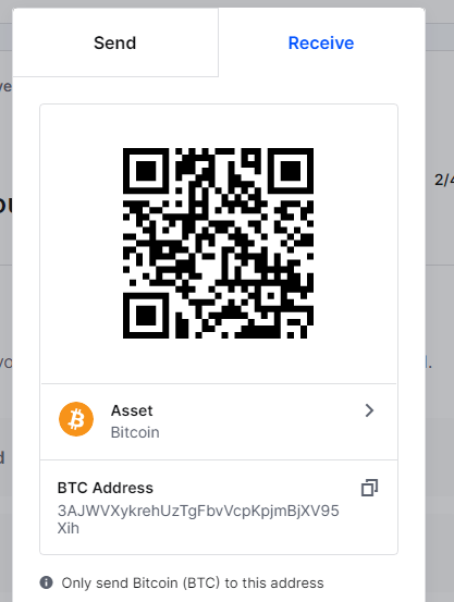 Bitcoin receiving addresses are not changing? - Coinbase Wallet - Coinbase Cloud Forum