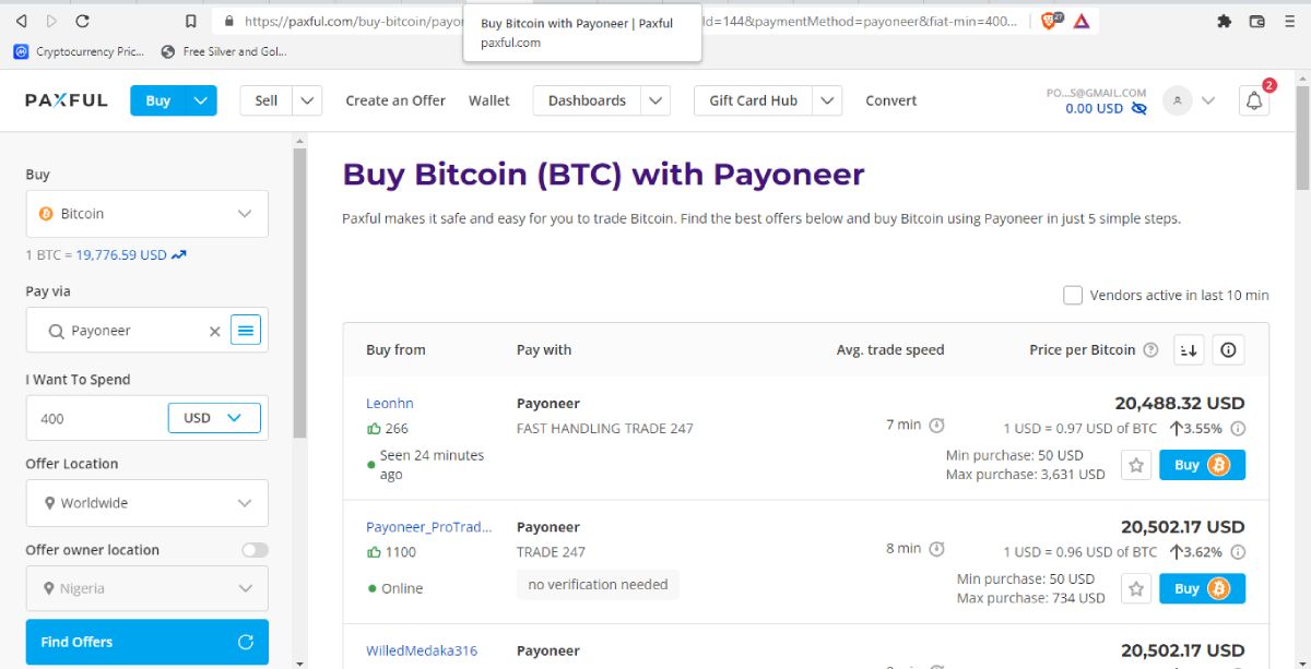 How Filipinos Buy Bitcoin Using Paxful | BitPinas