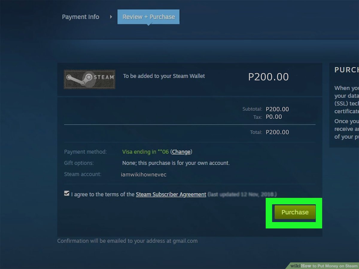 Can Steam Wallet turn into paypal money?