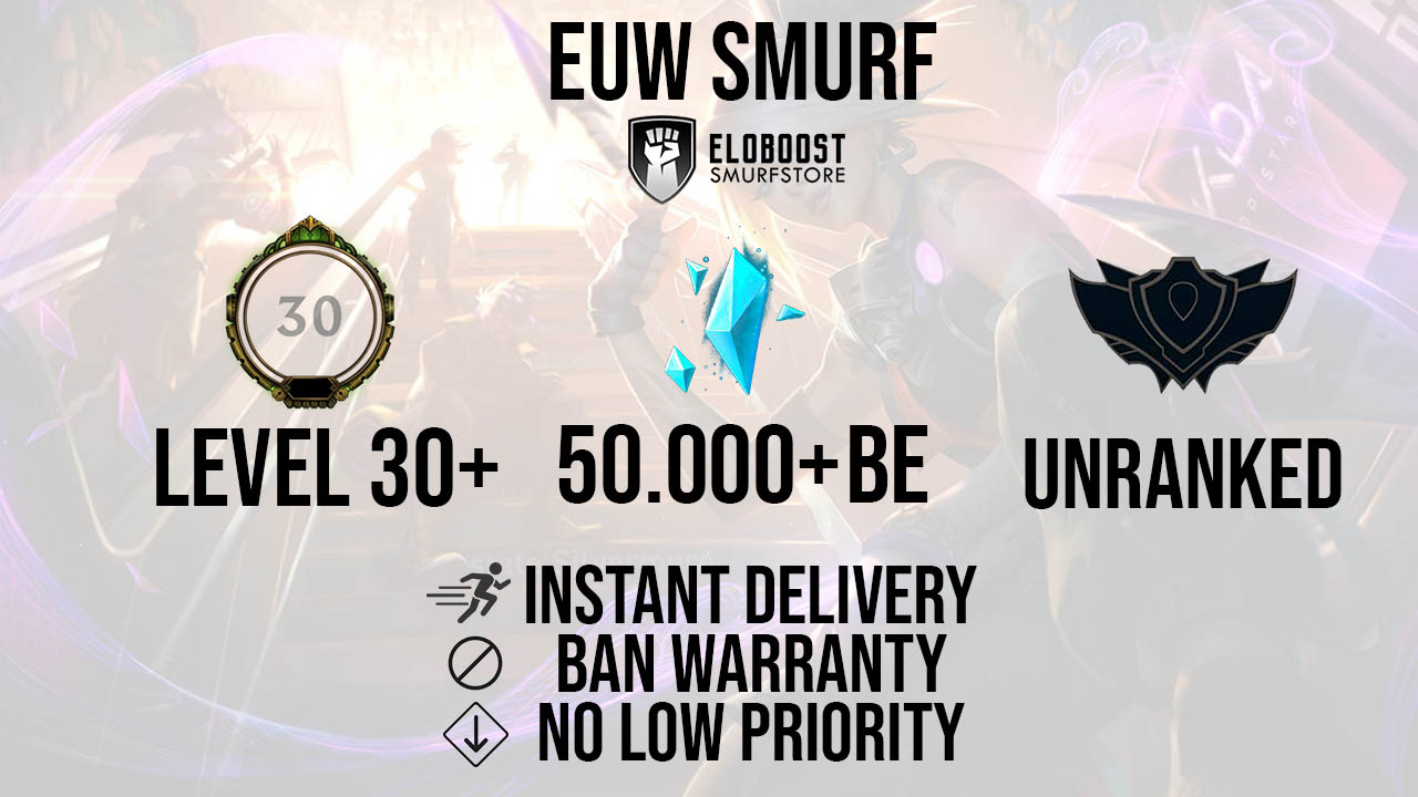 Buy League of Legends Account - LoL Smurf Account For Sale