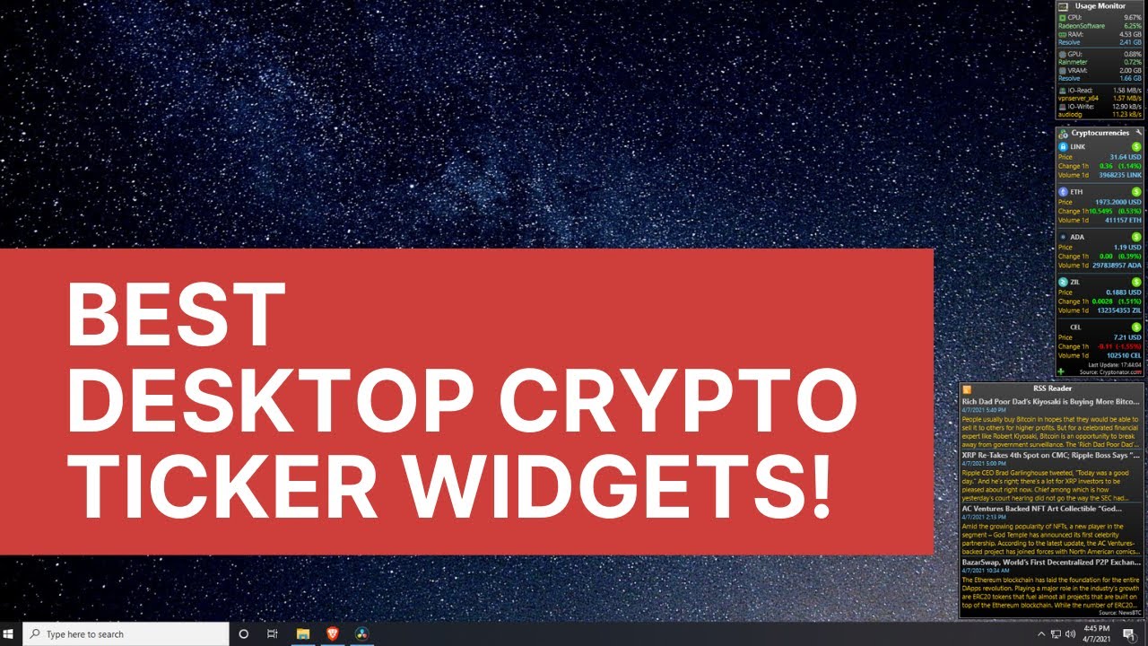 Bitcoin price ticker in Gnome desktop - DEV Community