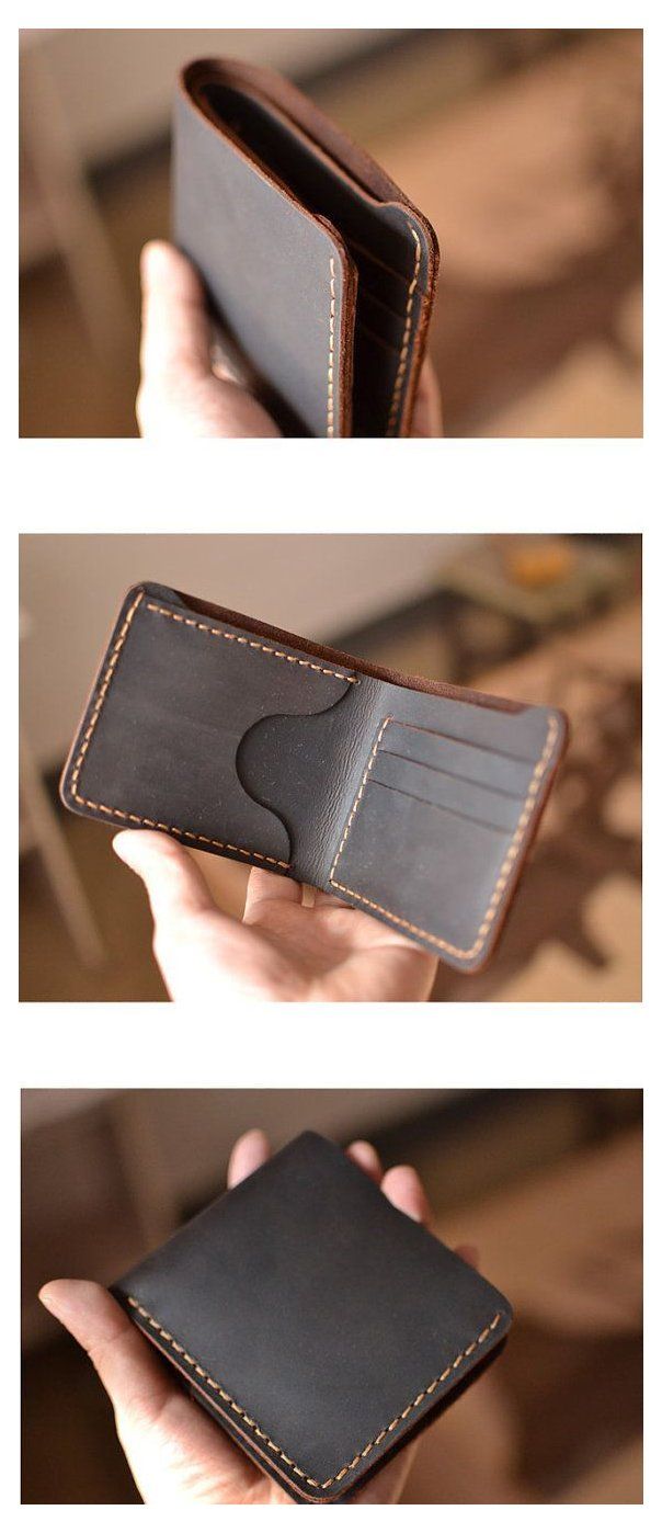 Handmade leather man's wallet RFID - % genuine leather - Adapell