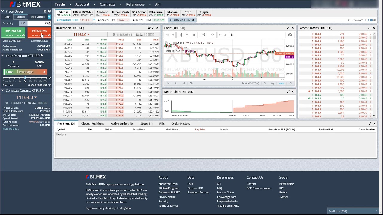 Trailing Stop Order - Automated Trading at Alertatron