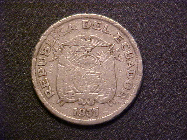 ECUADOR UN SUCRE Antique Money Collectible Coin