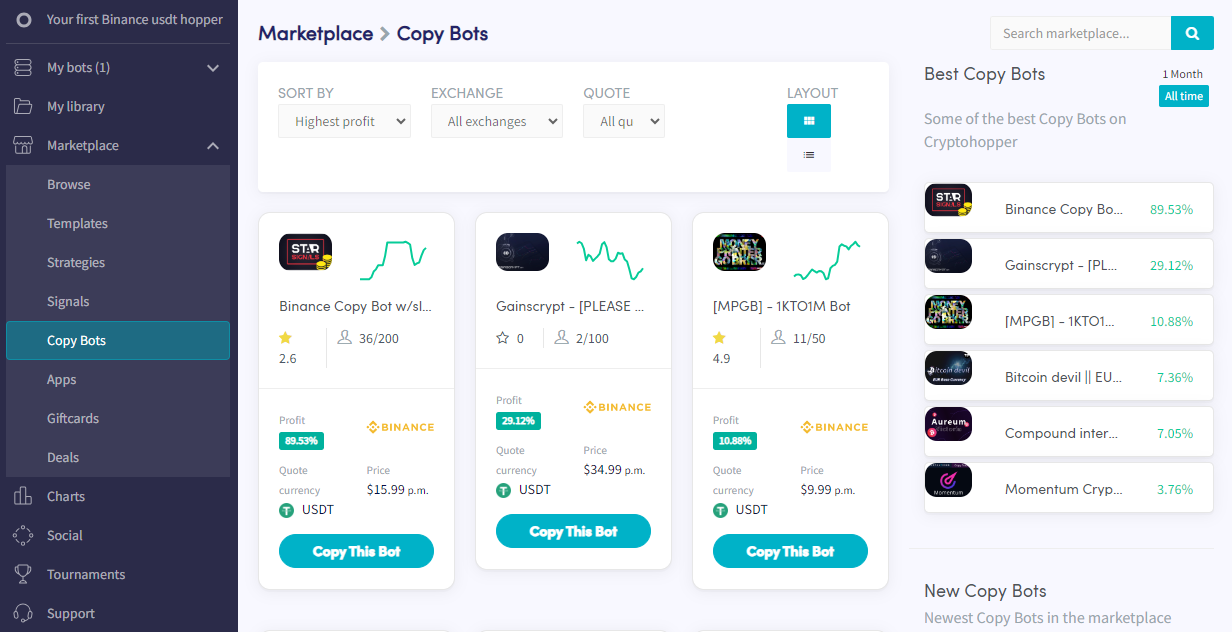 Cryptohopper Arbitrage Bot Review - Guide on Cryptohopper Arbitrage Strategies - CaptainAltcoin