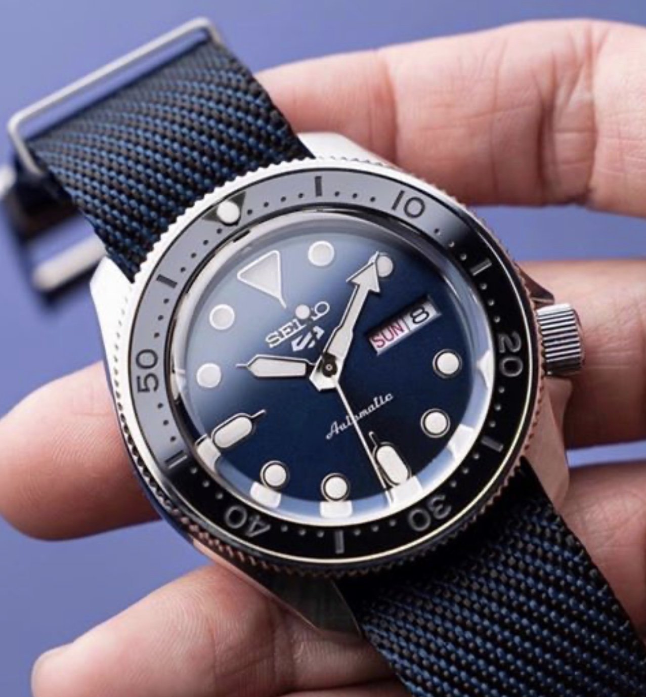 R SKX Coin Edge Rotating Bezel - Polished Silver – Watch&Style