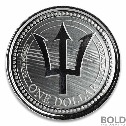 Trident 1 oz Silver Round Coin - cryptolove.fun