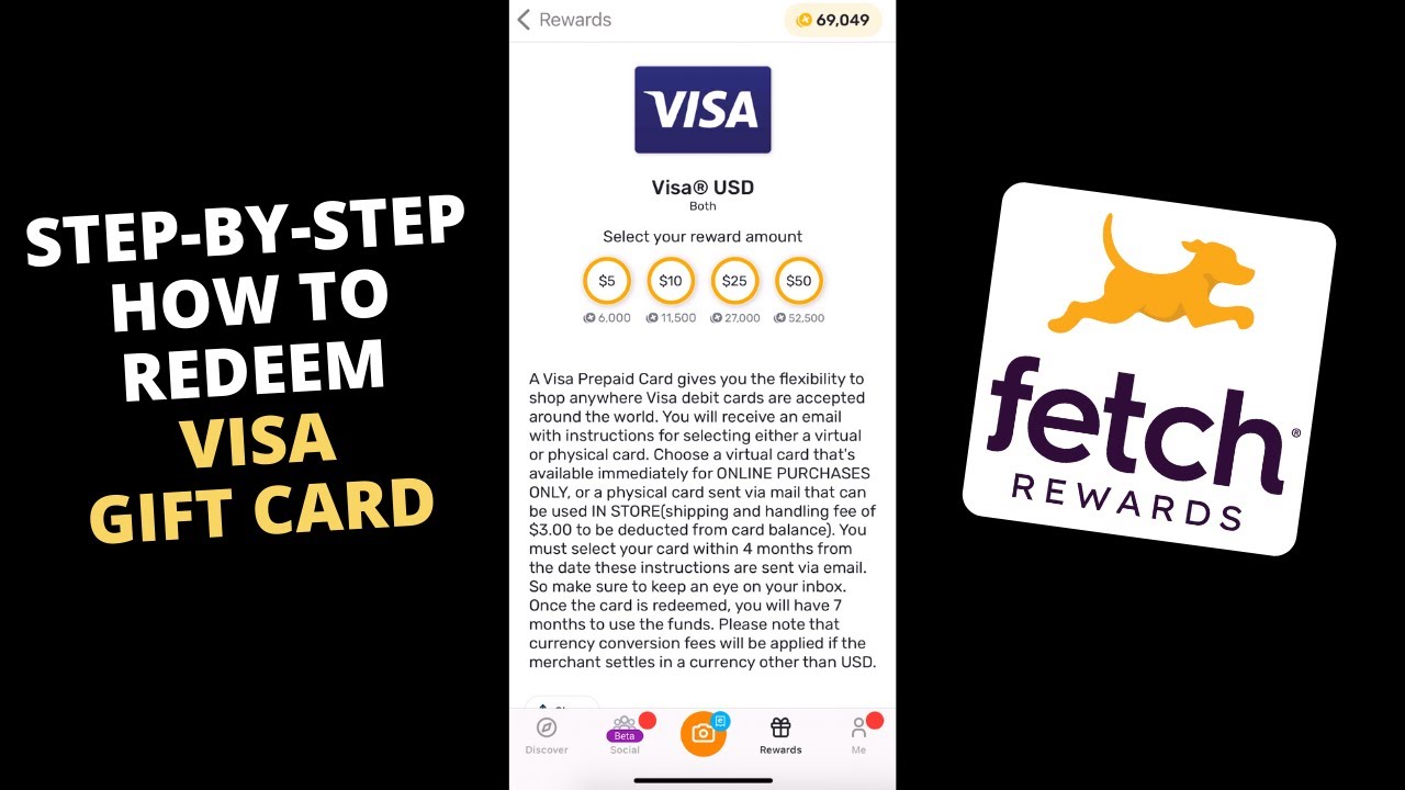 Fetch Rewards - How to get Free Gift Cards when you Shop Online and In Store | Fetch Rewards App