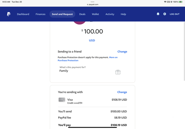 Solved: Can you dispute a friends and family payment? - PayPal Community