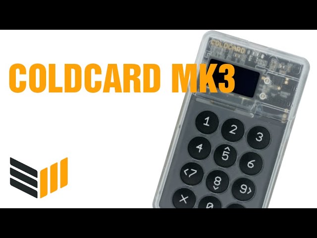 COLDCARD – Hardware Wallet - The Most Trusted and Secure Signing Device (aka. Hardware Wallet)