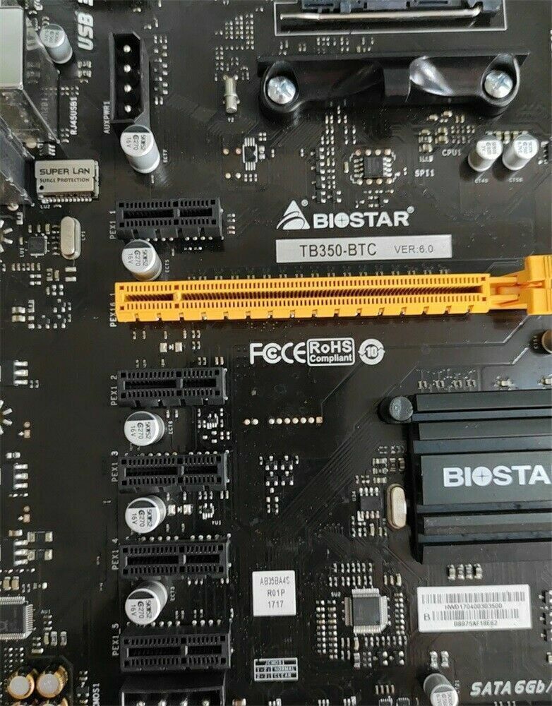 Buy BIOSTAR TBBTC Mining Motherboard online Worldwide - cryptolove.fun