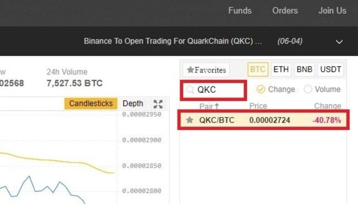 QKC to BUSD swap | Exchange QuarkChain to Binance USD anonymously - Godex