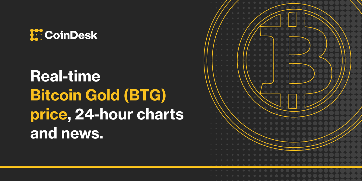 Bitcoin Gold Price | BTG Price Index and Live Chart - CoinDesk