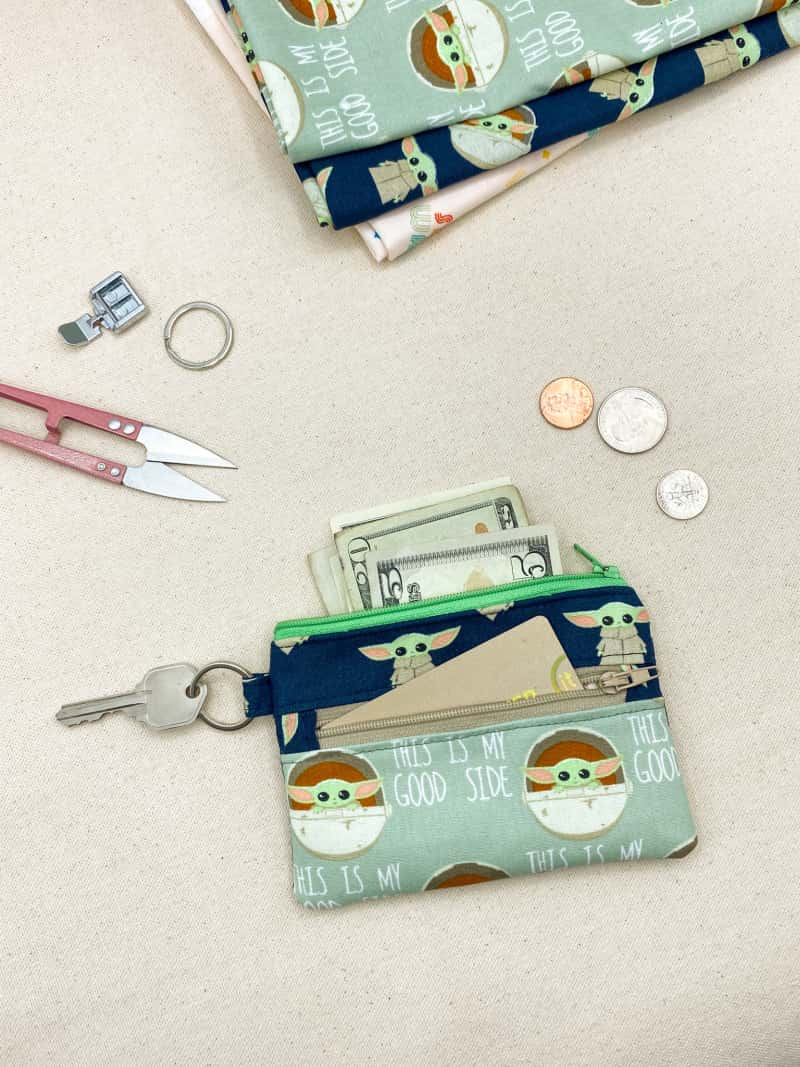 Zipper Closure Coin Purse Sewing Pattern — Spruce & Fjell