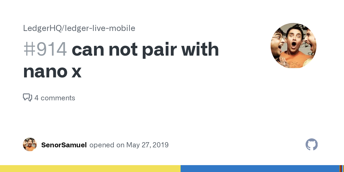can not pair with nano x · Issue # · LedgerHQ/ledger-live-mobile · GitHub
