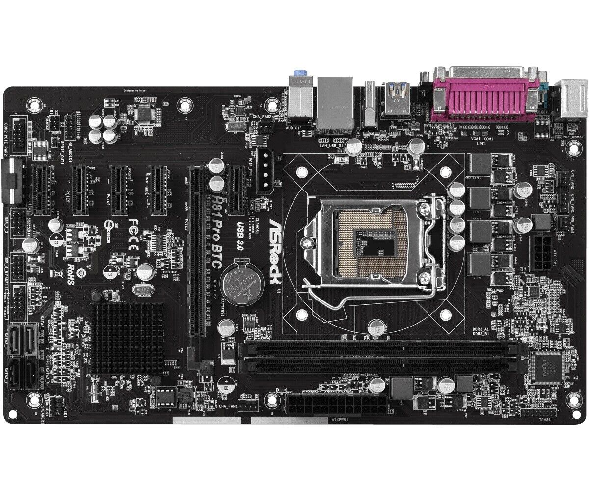 ASRock H81 Pro BTC R LGA Motherboard - cryptolove.fun