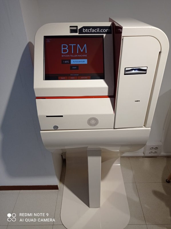 List of all Bitcoin ATMs in Spain