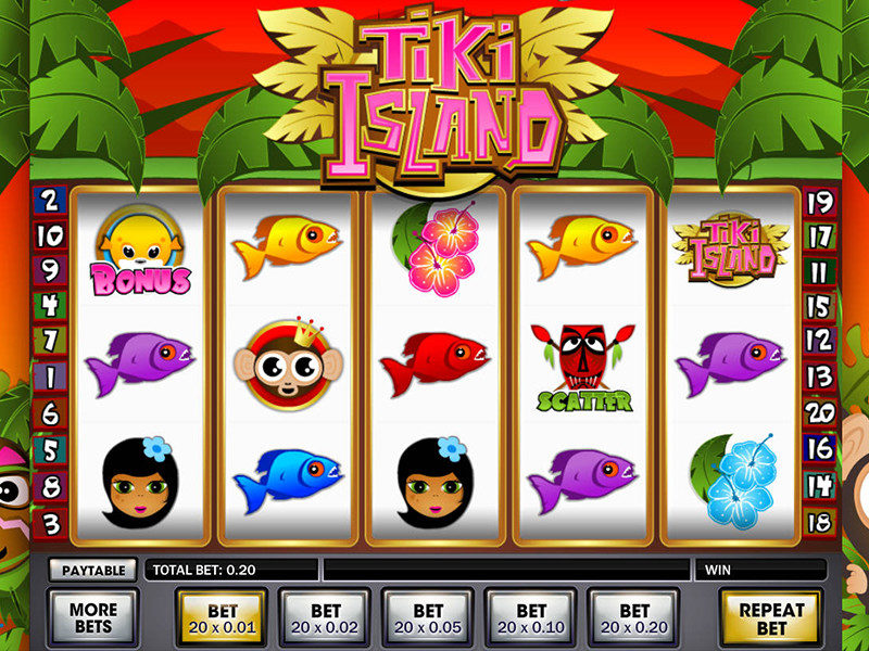 Tiki Torch Slot Machine Review | no deposit slots