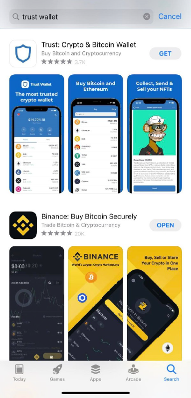 Trust Wallet: The All-in-One Crypto Wallet App for your iPhone - iPhoneApplicationList