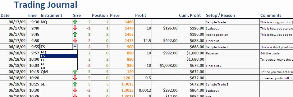 Trading Journal Template [FREE Google Sheets Template]