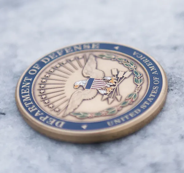 Custom Challenge Coins Pricing - U.S. DOD Coins