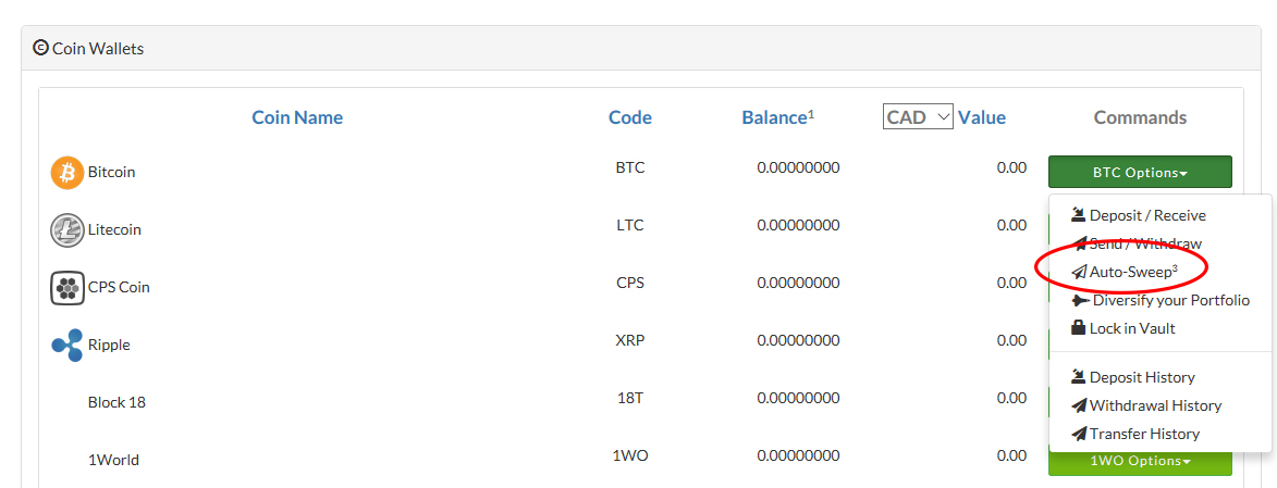 Get Deposit Address - CoinPayments API