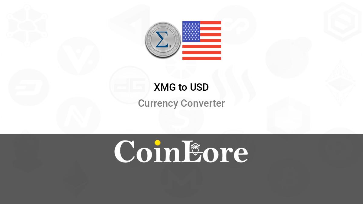 Coin Magi Price Today - XMG to US dollar Live - Crypto | Coinranking